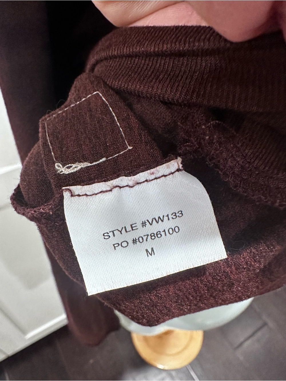 Vuori Women's Daydream Crew in Mulberry Heather - Picture 5 of 5